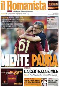 Portada de Romanista (Italia)