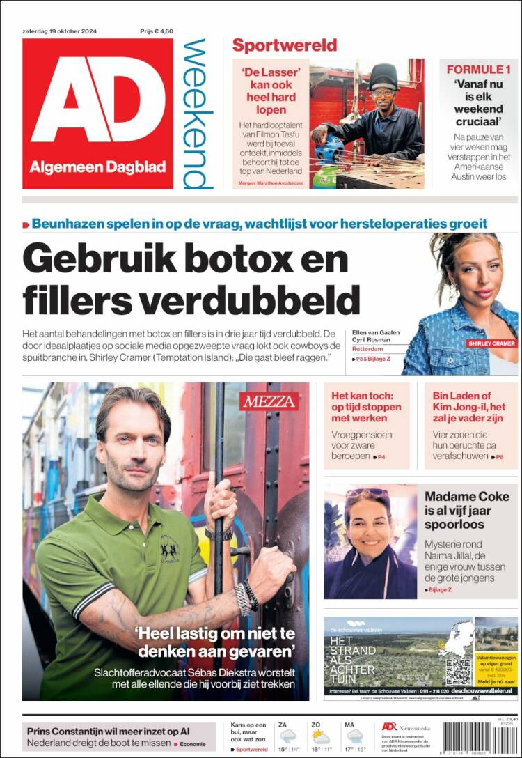 Portada de AD (Pa&iacute;ses Bajos)