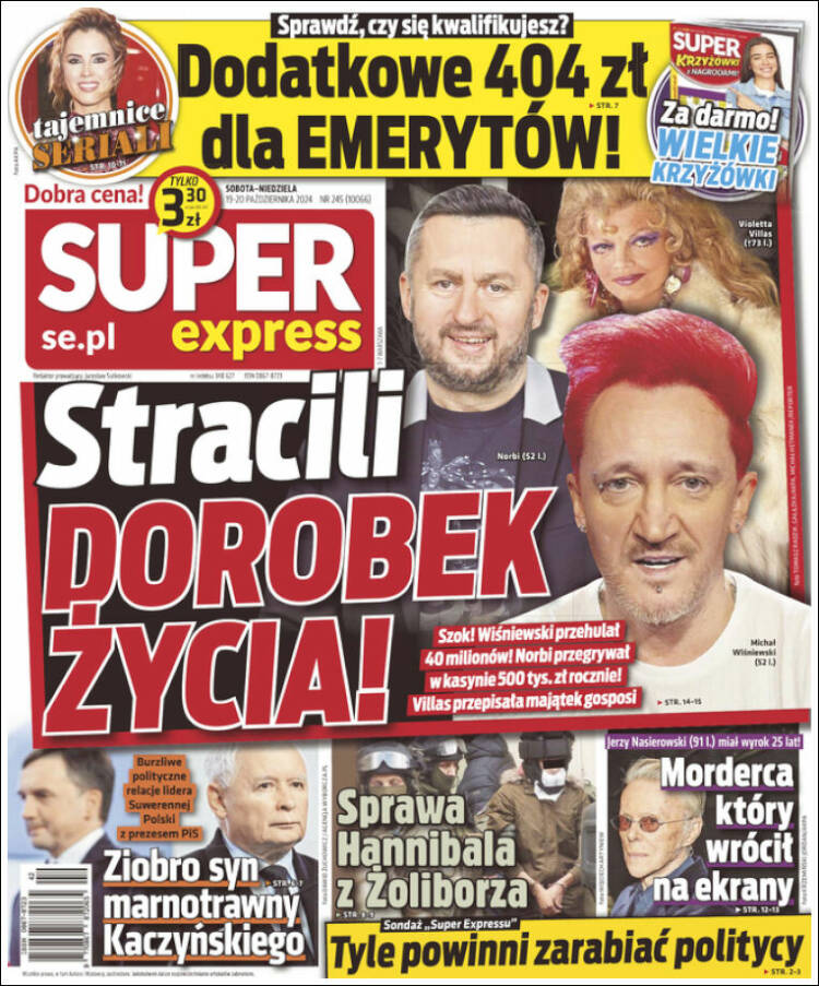 Portada de Super Express (Polonia)