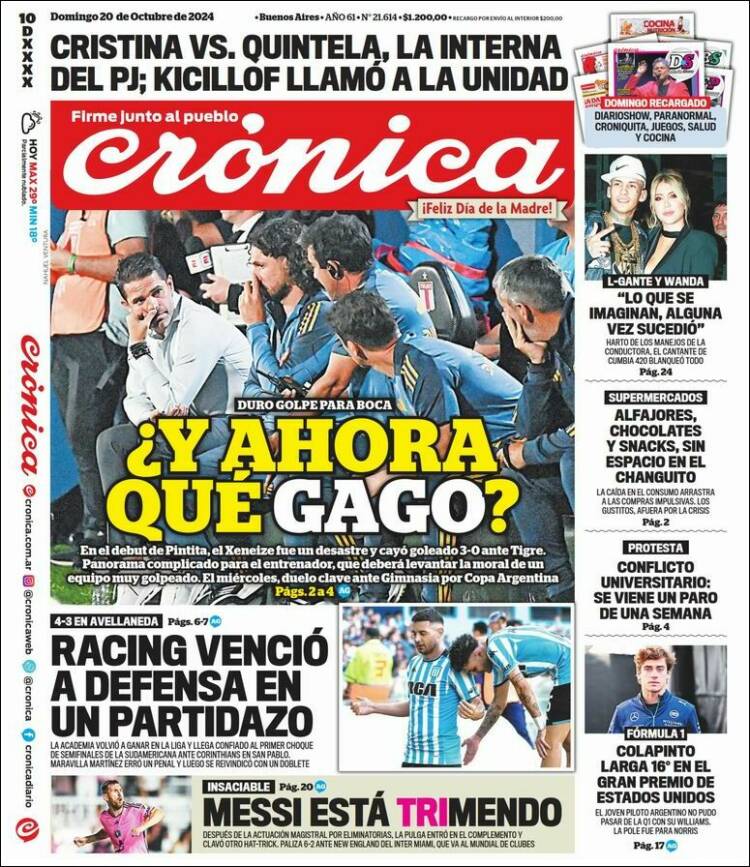 Portada de La Voz del Chaco (Argentina)