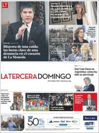 Portada de La Tercera (Chile)