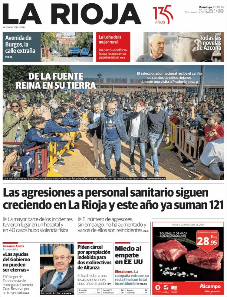 Portada de La Rioja (España)