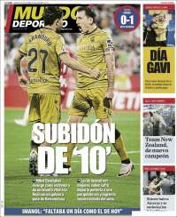 Portada de Mundo Deportivo Gipuzkoa (España)