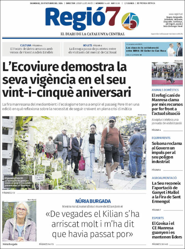 Portada de Regio7 (España)