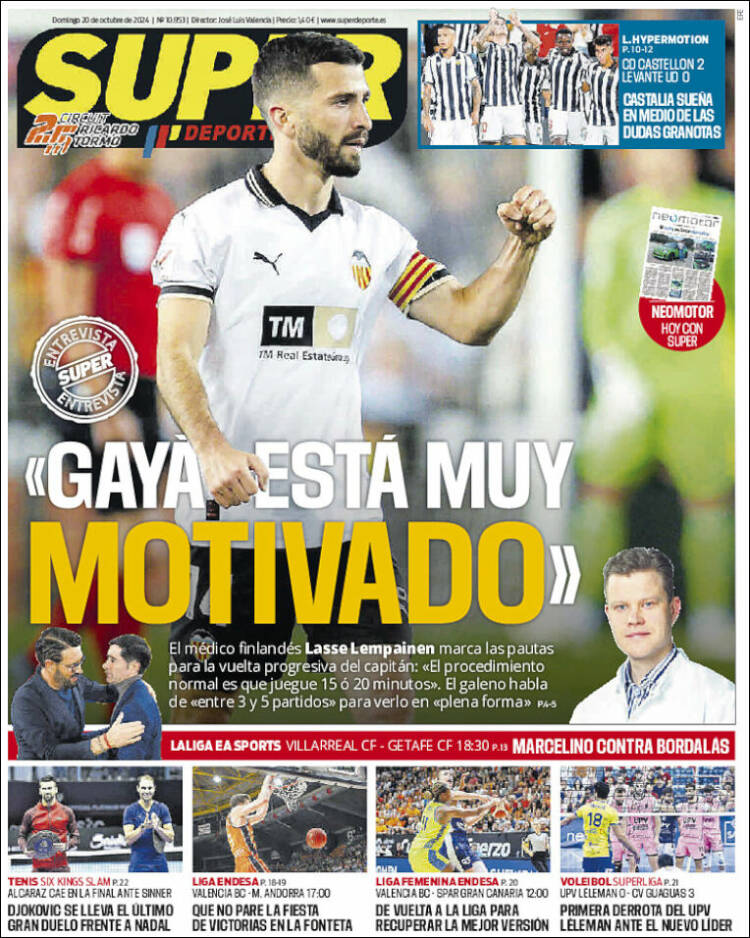 Portada de Superdeporte (España)