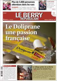 Portada de Berry Republicain (Francia)