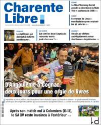 Portada de Charente Libre (Francia)