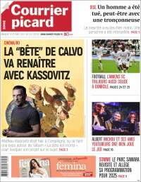 Portada de Courrier Picard (Francia)