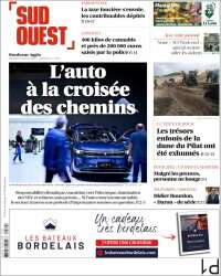 Portada de Sud Ouest (Francia)