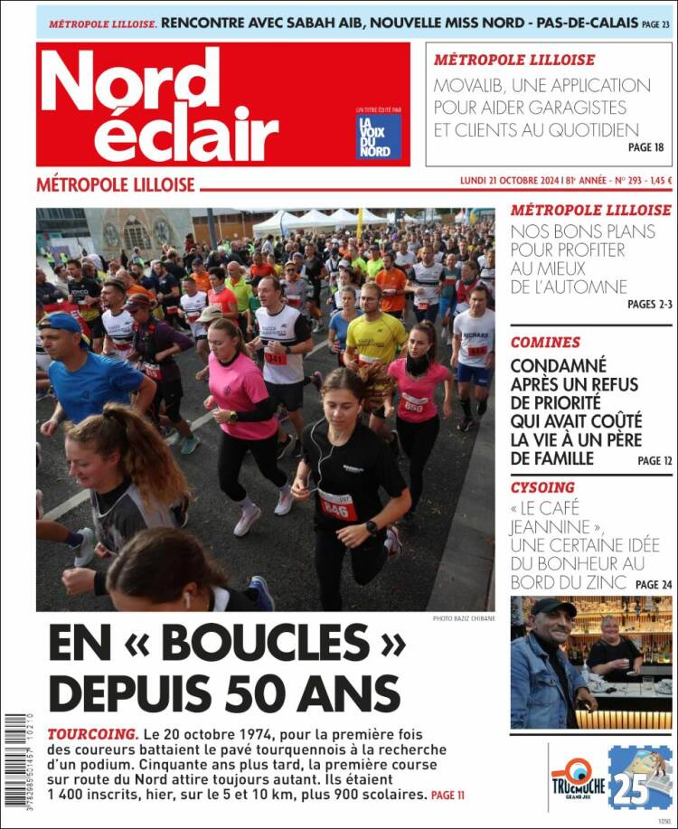 Portada de Nord Éclair (Francia)