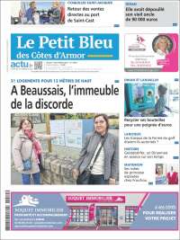Portada de Le Petit Bleu (France)