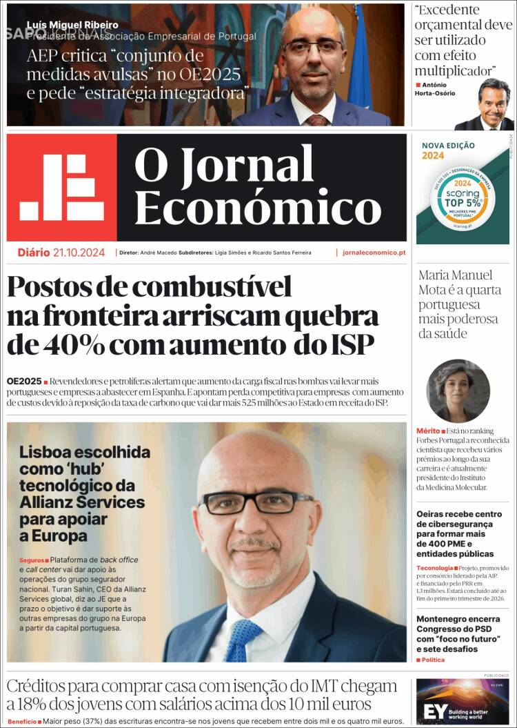 Portada de Oje (Portugal)