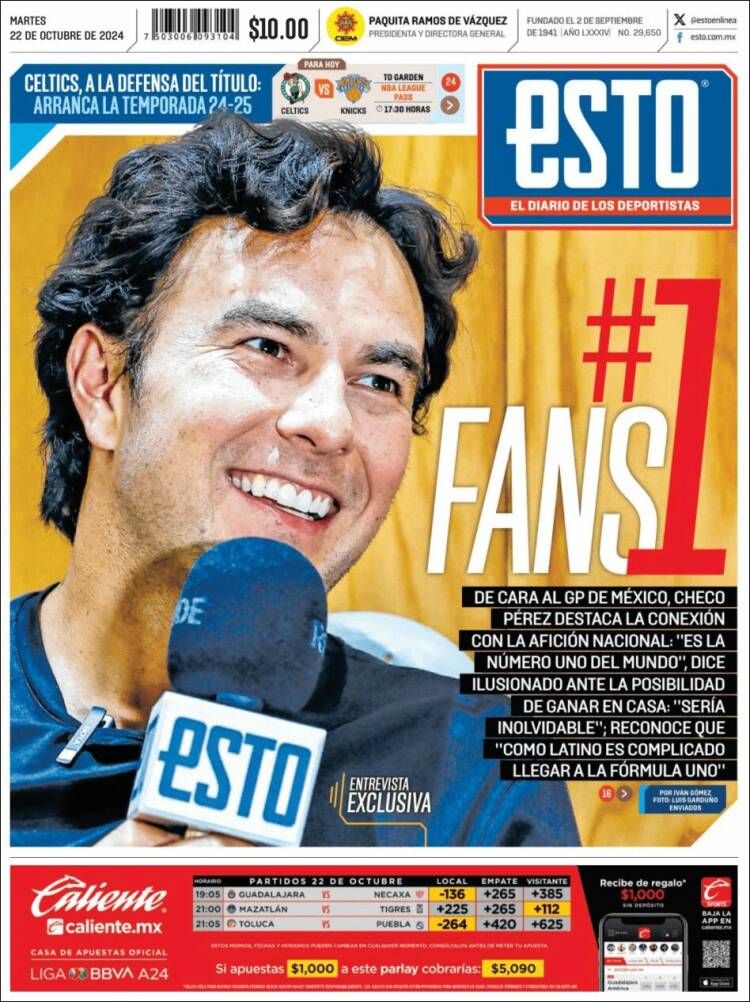 Portada de Esto (México)