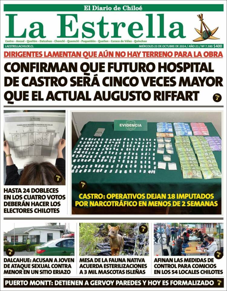 Portada de Estrella de Chiloé (Chile)