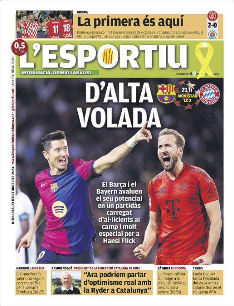 Portada de L'Esportiu (España)
