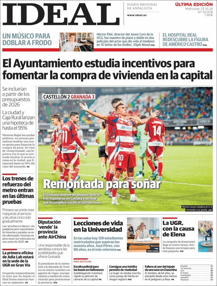 Portada de Ideal (España)