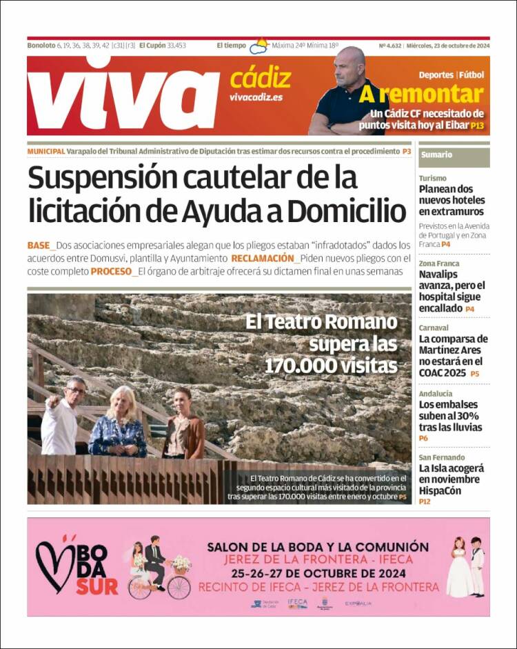 Portada de Información - Cadiz (España)