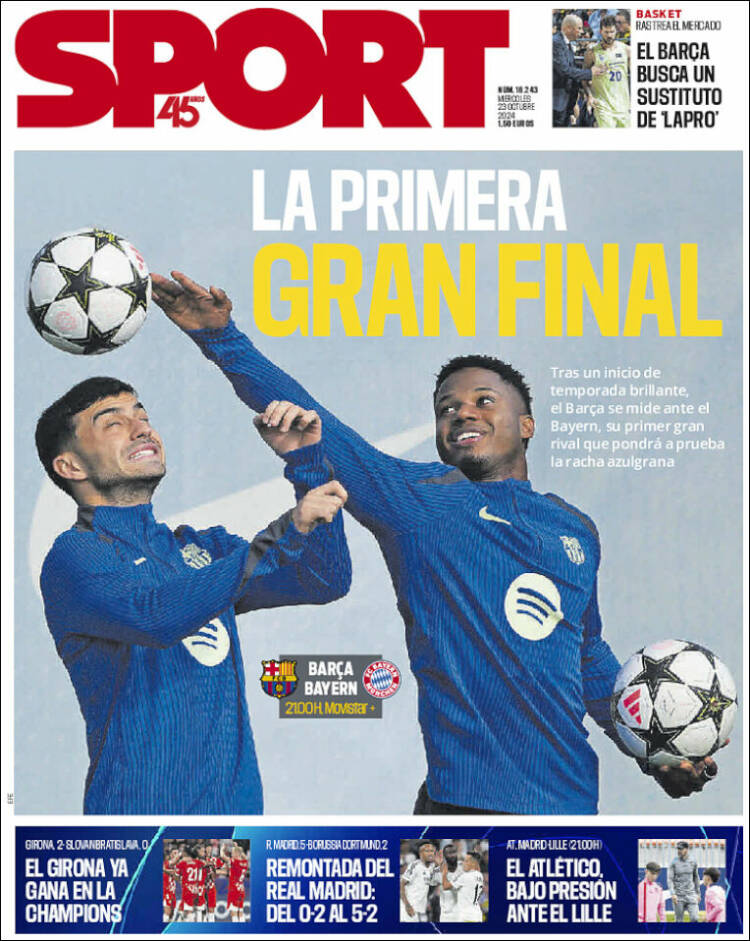 Portada de Sport (España)