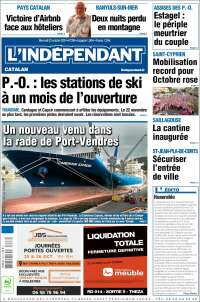 Portada de Le Indépendant (France)