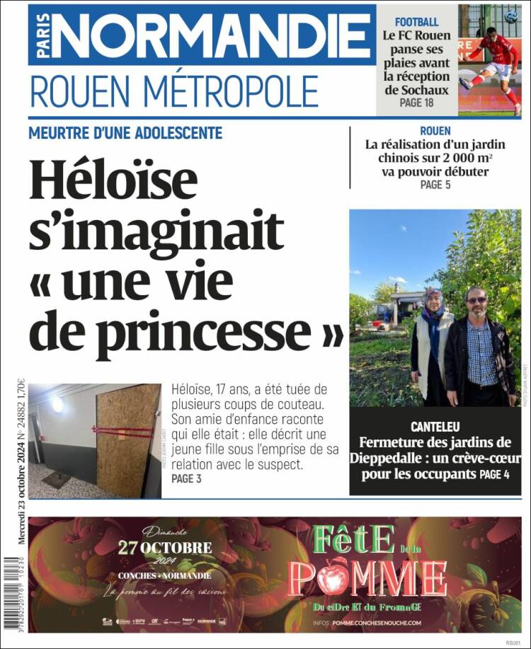 Portada de Paris Normandie (France)