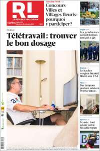 Portada de Le Republicain Lorrain (France)