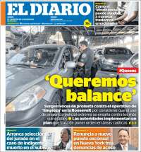 Portada de El Diario NY (USA)