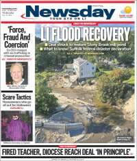 Portada de Newsday (USA)