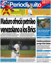 Portada de Periodiquito de Aragua (Venezuela)