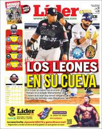 Portada de Lider en deportes (Venezuela)