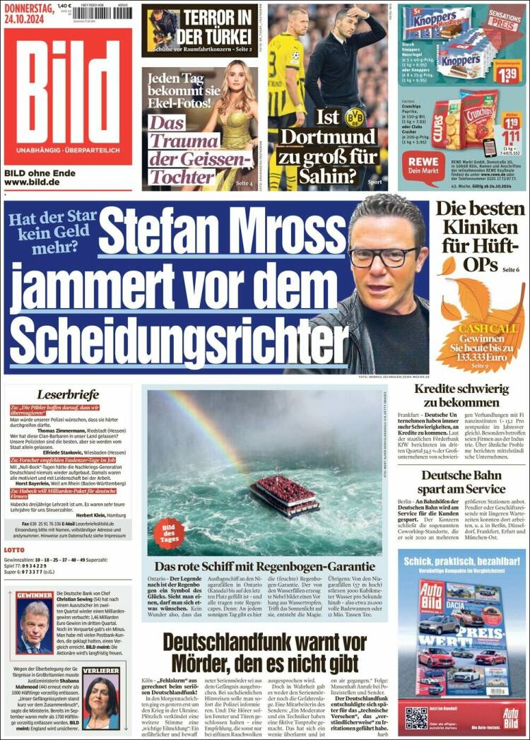 Portada de Bild (Alemania)