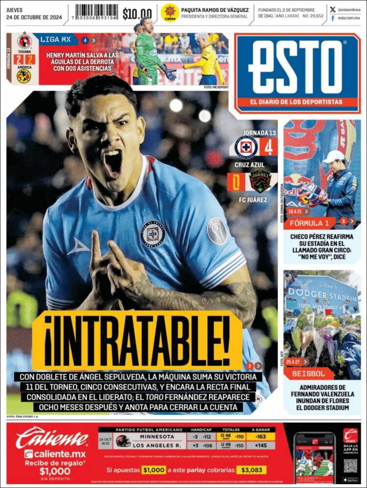 Portada de Esto (M&eacute;xico)