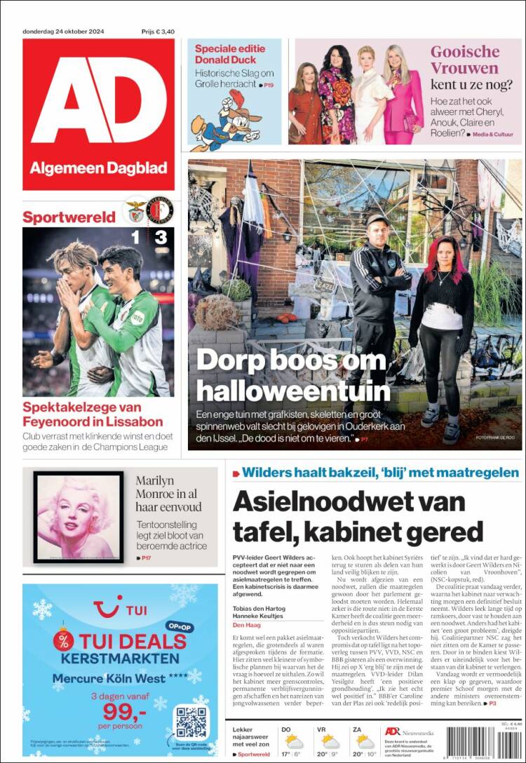 Portada de AD (Pa&iacute;ses Bajos)