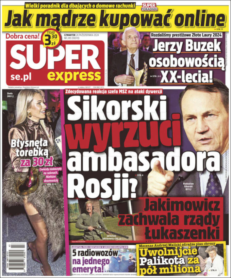 Portada de Super Express (Polonia)