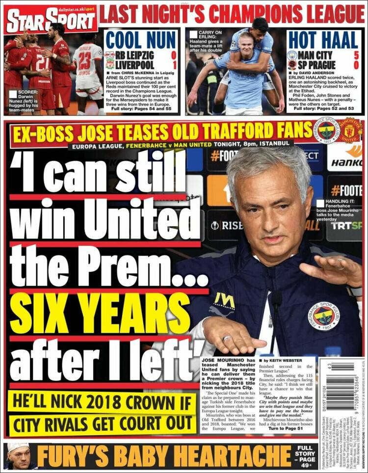 Portada de Star Sport (Reino Unido)