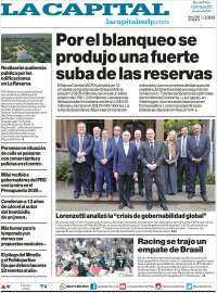 Portada de Diario La Capital - Mar del Plata (Argentina)
