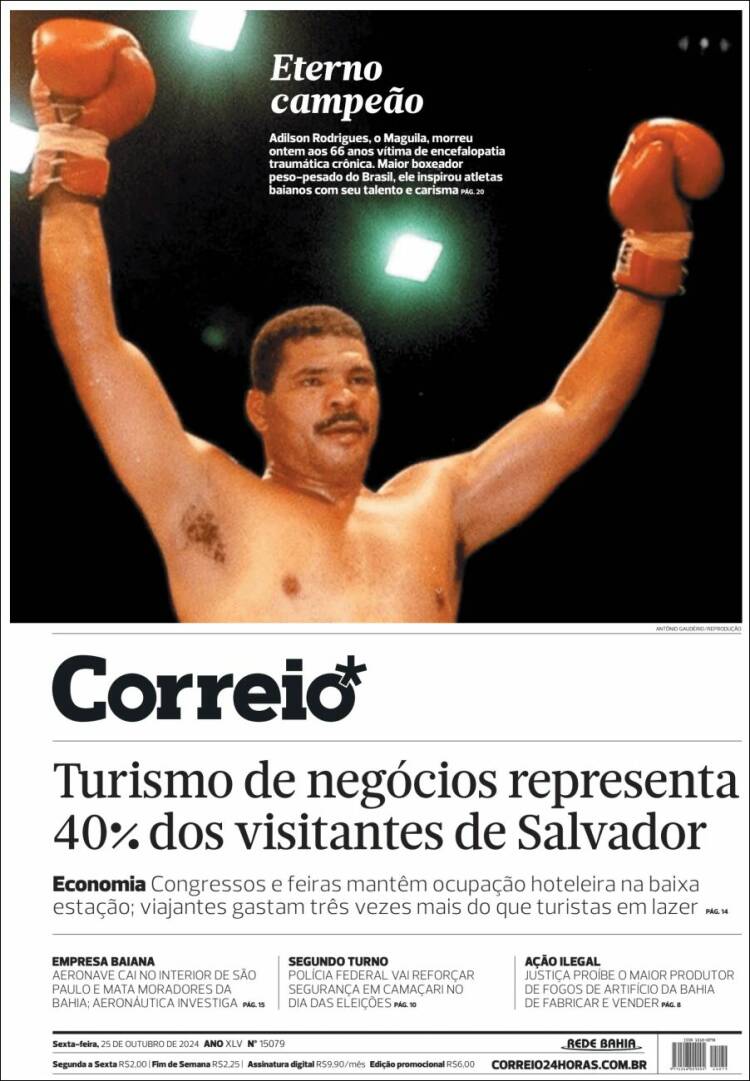 Portada de Correio* (Brasil)