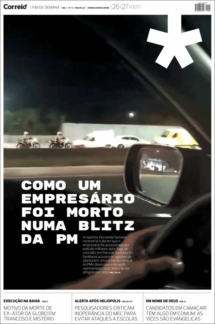 Portada de Correio* (Brasil)