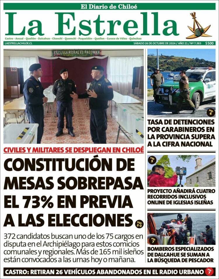 Portada de Estrella de Chiloé (Chile)