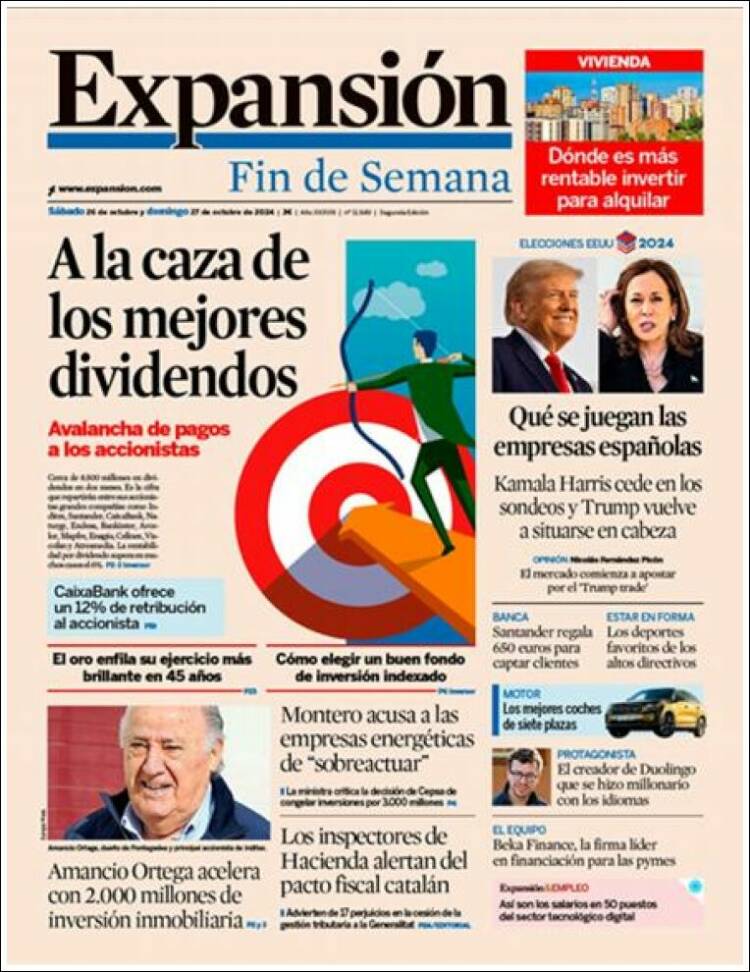 Portada de Expansión (Espa&ntilde;a)