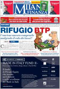 Portada de Milano Finanza (Italia)