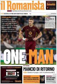 Portada de Romanista (Italia)