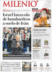 Portada de Milenio (M&eacute;xico)