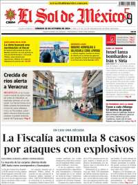 Portada de El Sol de México (M&eacute;xico)