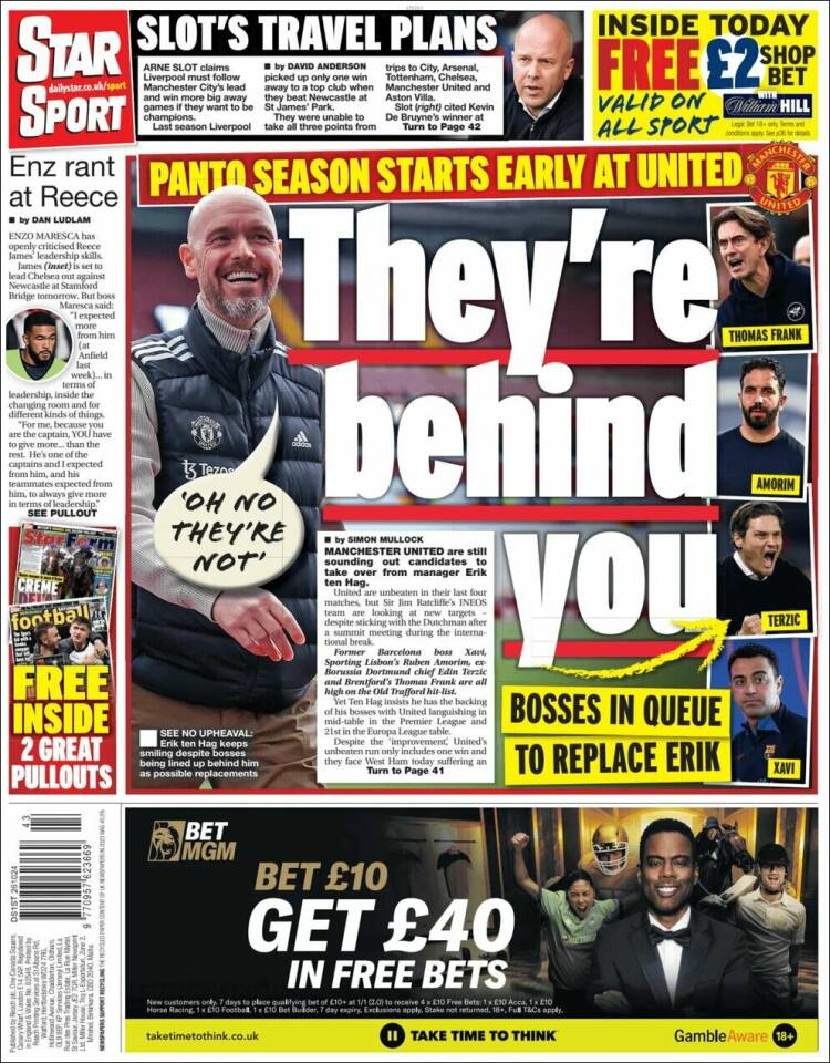 Portada de Star Sport (Reino Unido)