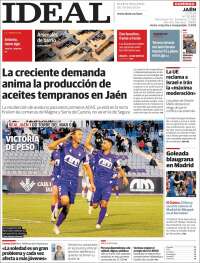 Portada de El Ideal de Jaén (España)