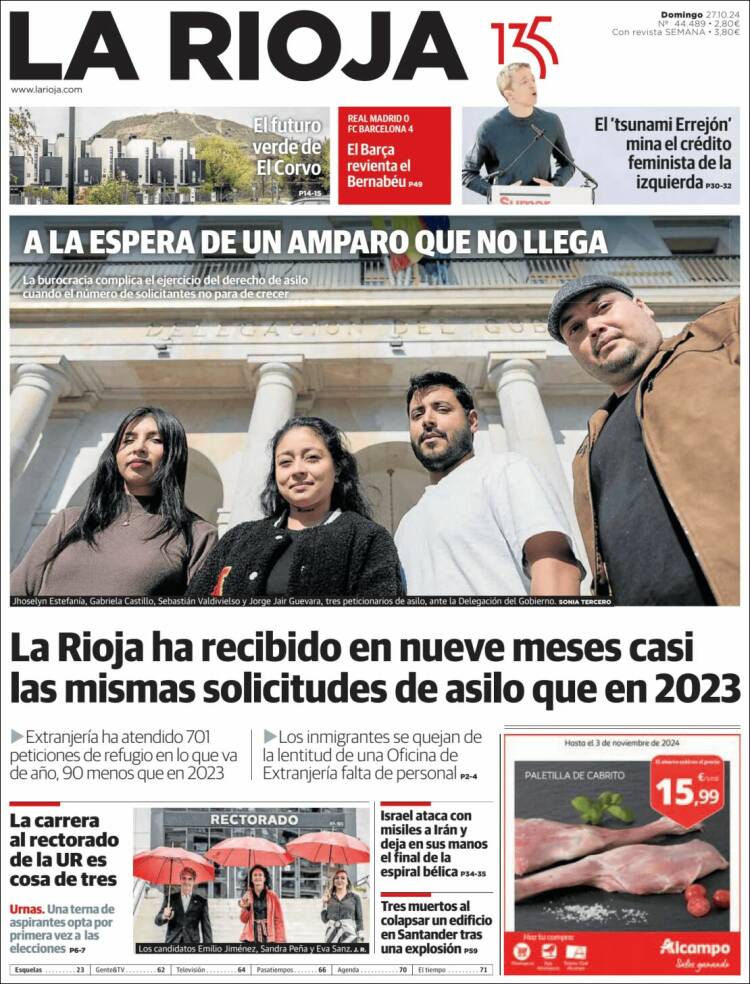 Portada de La Rioja (España)