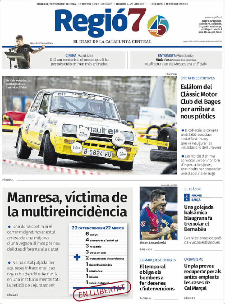 Portada de Regio7 (España)