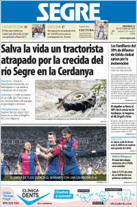 Portada de Segre  (España)