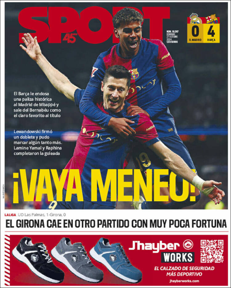 Portada de Sport (España)