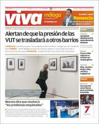 Portada de Viva Málaga (España)